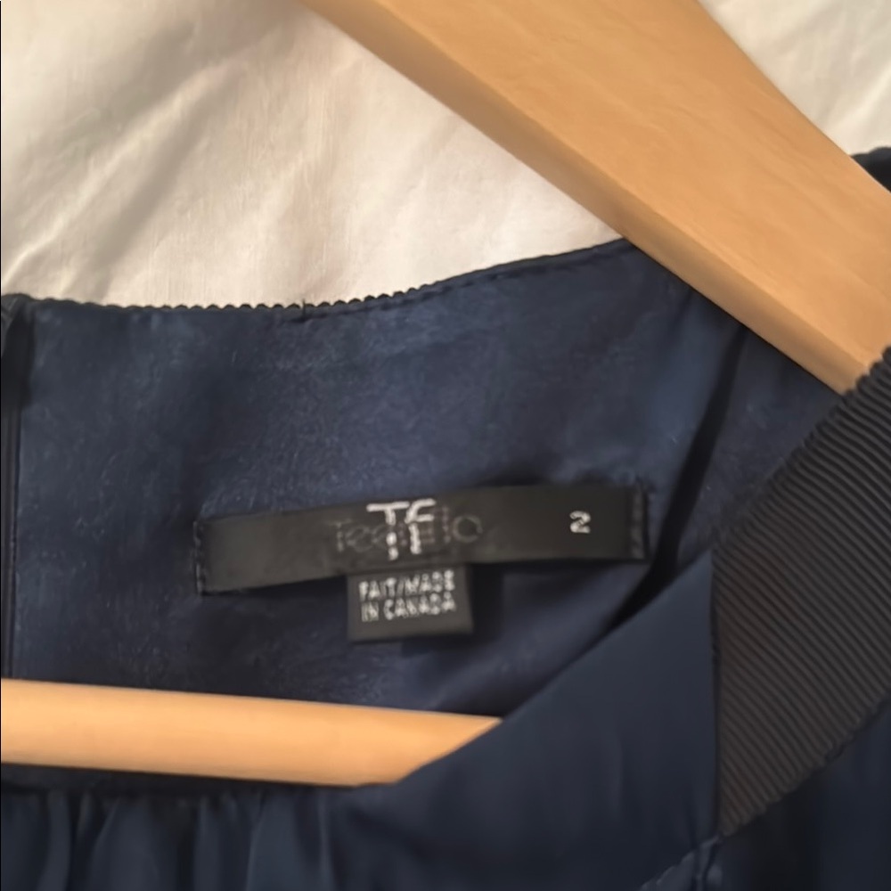 Teenflo Blue Tank Top Classic Style - Picture 2 of 7